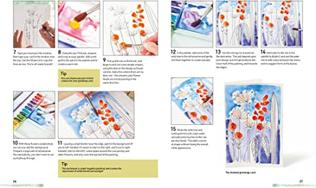 Watercolour Flowers for the Absolute Beginner - Retail Maharaj
