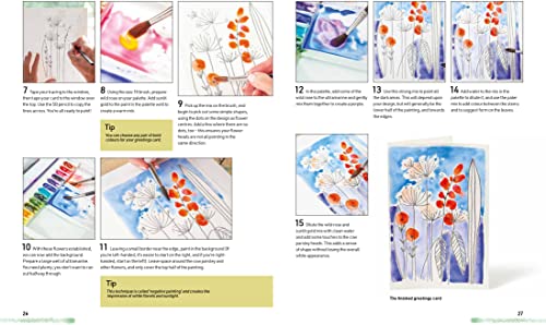 Watercolour Flowers for the Absolute Beginner - Retail Maharaj