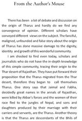 DEMYSTIFYING THE ORIGIN OF THARUS - Retail Maharaj