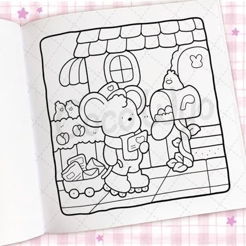 Cozy Days: A cute and comfy colouring book (Coco Wyo) - Retail Maharaj