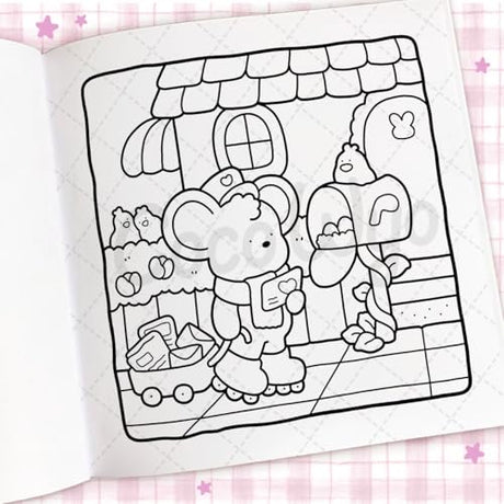 Cozy Days: A cute and comfy colouring book (Coco Wyo) - Retail Maharaj