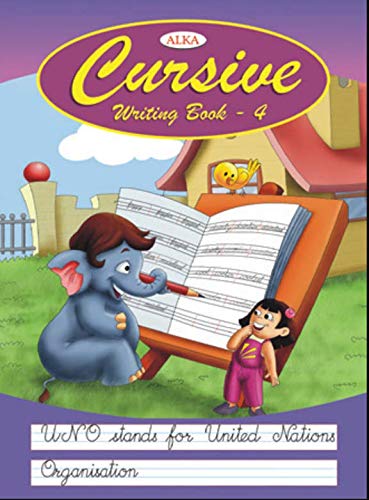 Cursive Writing Book - 4 - Retail Maharaj