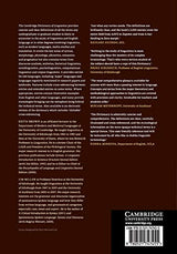 The Cambridge Dictionary of Linguistics - Retail Maharaj