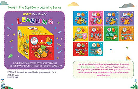 Learn The Alphabet And Numbers With Gopi (2-5 Years) - Retail Maharaj