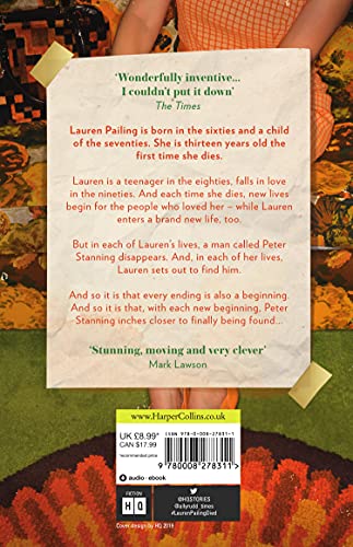The First Time Lauren Pailing Died: An emotional, uplifting and magical novel for fans of Kate Atkinson - Retail Maharaj