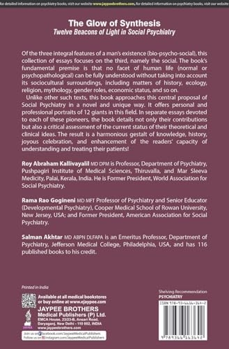 THE GLOW OF SYNTHESIS TWELVE BEACONS OF LIGHT IN SOCIAL PSYCHIATRY - Retail Maharaj