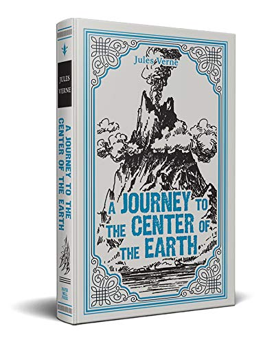 A Journey to the Center of the Earth, Jules Verne Classic Novel, (Otto Lidenbrock, Journey to Earth's Core, Original Science Fiction), Ribbon Page Marker, Perfect for Gifting - Retail Maharaj