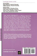 The Taste for Beauty (Cambridge Studies in Film) - Retail Maharaj