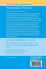 The Cambridge Introduction to Postmodern Fiction (Cambridge Introductions to Literature) - Retail Maharaj