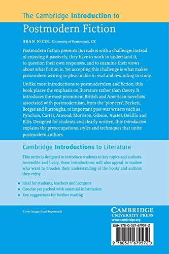 The Cambridge Introduction to Postmodern Fiction (Cambridge Introductions to Literature) - Retail Maharaj
