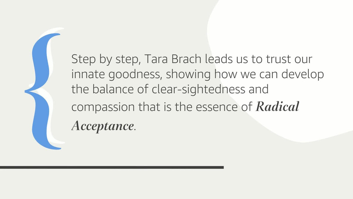 Radical Acceptance: Embracing Your Life With the Heart of a Buddha - Retail Maharaj