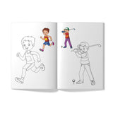 Little Artist Series Sports: Copy Colour Books - Retail Maharaj