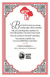 Alice's Adventures in Wonderland Lewis Carroll Classic Novel,(Down the Rabbit Hole-tale of Self Discovery and Curiosity), Ribbon Page Marker, Perfect for Gifting - Retail Maharaj