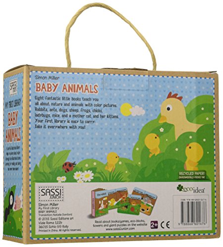 MY FIItST LIBRARY - BABY ANIMALS - Retail Maharaj