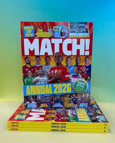 Match Annual 2026: The UK's bestselling football annual, featuring Saka, Haaland and Bellingham - Retail Maharaj