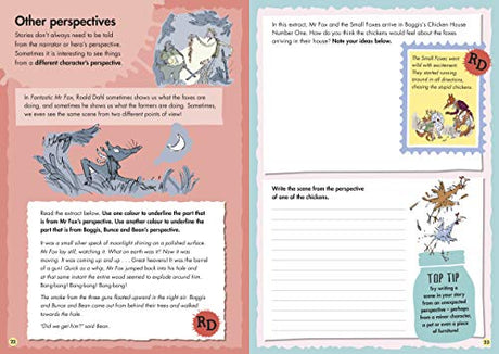 Roald Dahl Creative Writing with Fantastic Mr Fox: How to Write a Marvellous Plot - Retail Maharaj