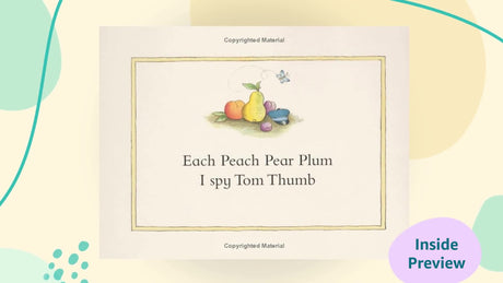 Each Peach Pear Plum: The classic 'I spy' picture book - Retail Maharaj