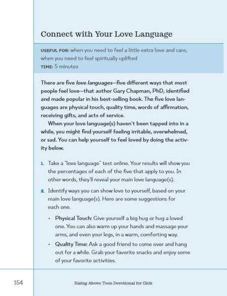 Rising Above: Teen Devotional for Girls: Prayers and Activities to Help Manage Anxiety - Retail Maharaj