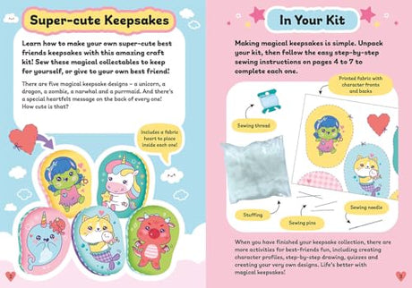 Best Friends Sewing Keepsakes Magical (Activity Station Gift Boxes) - Retail Maharaj