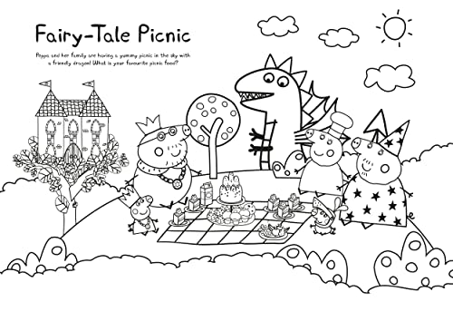 Peppa Pig: Peppa's Magical Adventures Bumper Colouring Book - Retail Maharaj