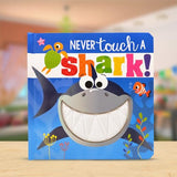 BOARD BOOK NEVER TOUCH A SHARK - Retail Maharaj