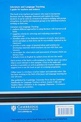 Literature and Language Teaching South Asian Edition - Retail Maharaj