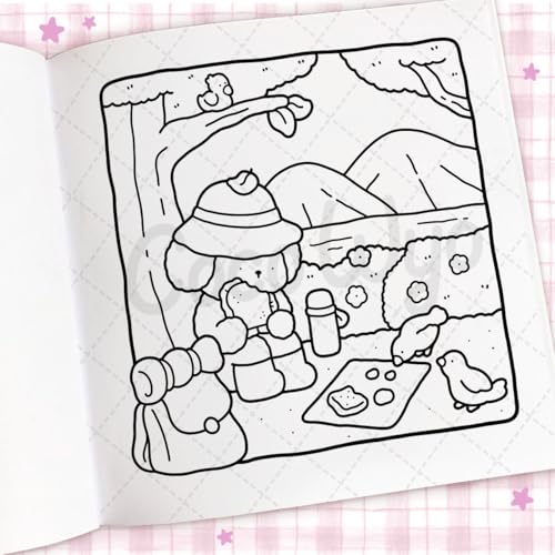 Cozy Days: A cute and comfy colouring book (Coco Wyo) - Retail Maharaj