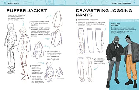 Manga Fashion Art Secrets: The Ultimate Guide to Drawing Awesome Artwork in the Manga Style - Retail Maharaj