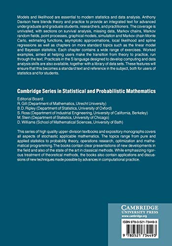 Statistical Models - Retail Maharaj