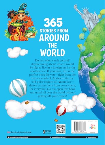 Story books : 365 Stories from Around the World (Illustrated stories for Children) (365 Series) - Retail Maharaj