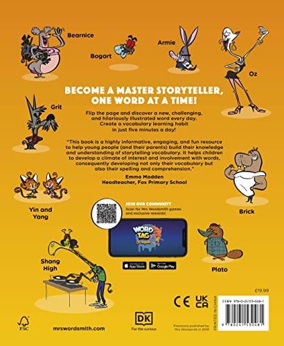 Mrs Wordsmith Storyteller's Word A Day, Ages 7-11 (Key Stage 2): 180 Words To Take Your Storytelling To The Next Level - Retail Maharaj