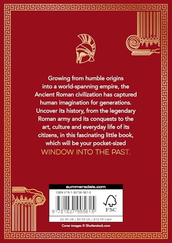 The Little Book of Ancient Rome: A Pocket Guide to an Epic Civilization, Including Key Events, People, Trivia and More - Retail Maharaj