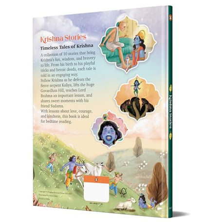 Krishna Stories: 10 Illustrated Stories of Lord Krishna for Children I Hindu Mythology | Indian Gods and Goddesses | Bedtime Storybook | Indian Folklore & Legends I Ages 5+ I [Select Learning - Retail Maharaj