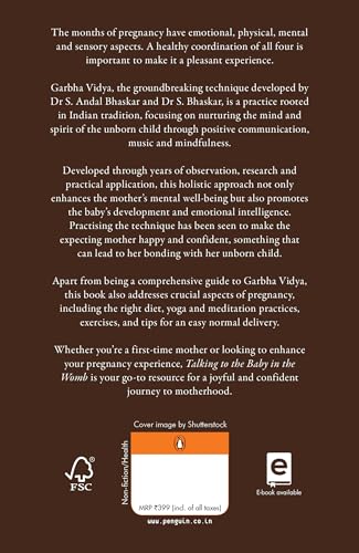 Talking to the Baby in the Womb: Garbha Vidya: Ancient Wisdom for Modern Mothers | Techniques for Mindful Pregnancy, Emotional Well-Being and Maternal Happiness - Retail Maharaj