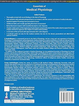 Essentials of Medical Physiology 10th Edition - Retail Maharaj