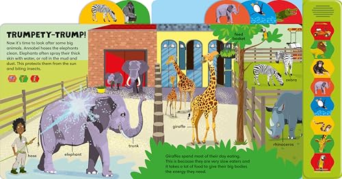 Zoo Hullabaloo! Ladybird Big Noisy Book: (Sound Books) - Retail Maharaj