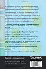 Language, Usage and Cognition - Retail Maharaj