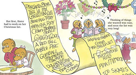 Santa Bear (The Berenstain Bears): A Christmas Board Book for Kids and Toddlers - Retail Maharaj