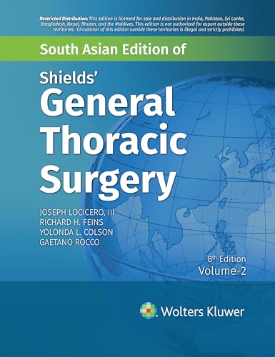 Shields' General Thoracic Surgery, Vol 1, 8th South Asian ed - Retail Maharaj