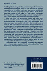 Development Policy of a Communist Government: West Bengal since 1977: 54 (Cambridge South Asian Studies) - Retail Maharaj