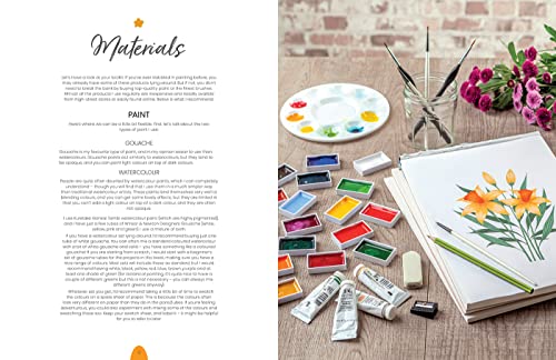 Simply Paint Flowers: 25 inspiring designs in easy steps - Retail Maharaj