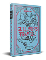 Gulliver's Travels, Jonathan Swift Classic Novel, (Adventure, Exploring), Ribbon Page Marker, Perfect for Gifting - Retail Maharaj