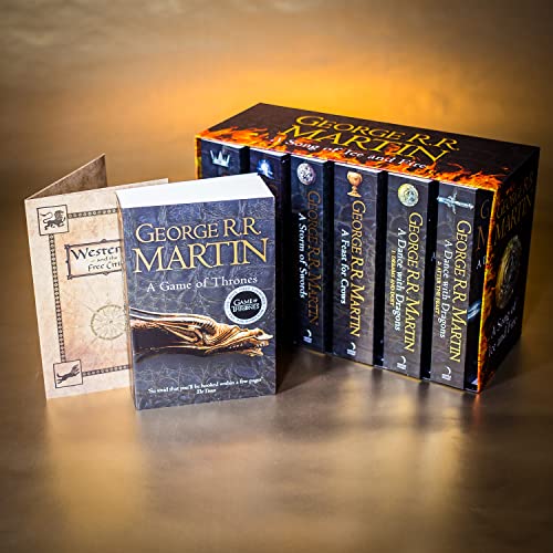 A Song of Ice and Fire - A Game of Thrones: The Complete Boxset of 7 Books - Retail Maharaj