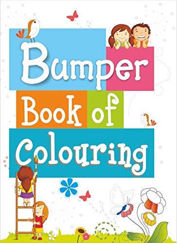 Bumper Book of Colouring (Blue) - Retail Maharaj