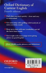 OXFORD DICTIONARY OF CURRENT ENGLISH,4E - Retail Maharaj