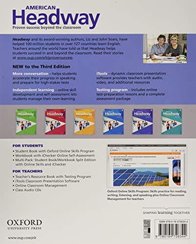 AMERICAN HEADWAY 3E 4 SB WITH ONLINE SKILLS: Proven Success beyond the classroom - Retail Maharaj