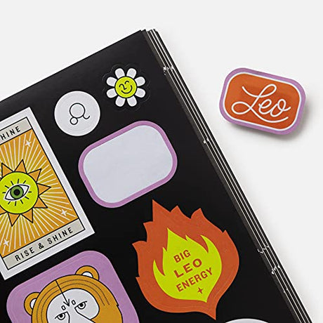 Stickerology: 928 Astrology Stickers from Aries to Pisces: Stickers for Journals, Water Bottles, Laptops, Planners, and More - Retail Maharaj