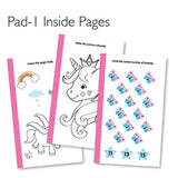Hello Friend Unicorn Coloring Book And Activity Kit - Retail Maharaj