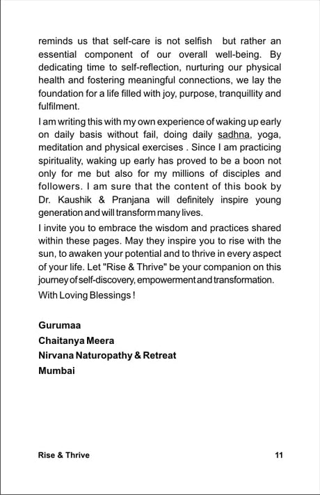 Rise & Thrive - Retail Maharaj