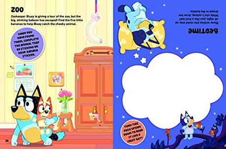Bluey : Meet Bluey! Sticker Activity Boo - Retail Maharaj